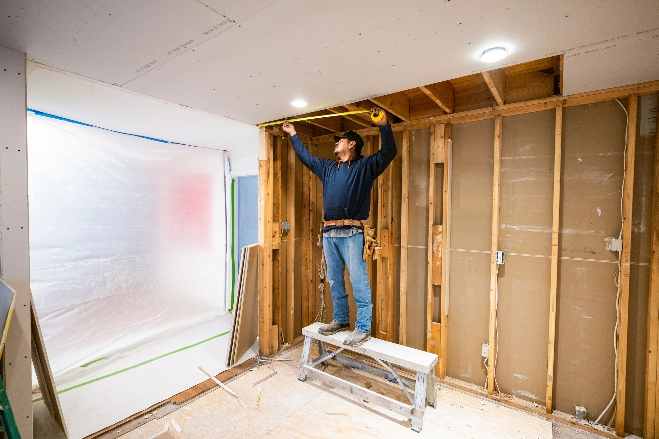 Technicians at a job site representing utility locating work