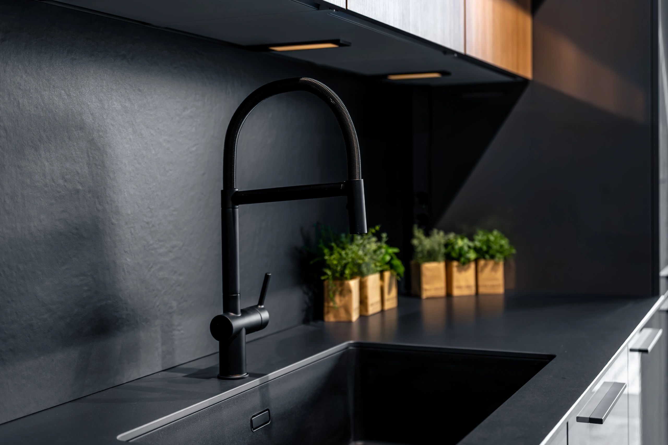 Modern kitchen faucet representing cleaner everyday water use